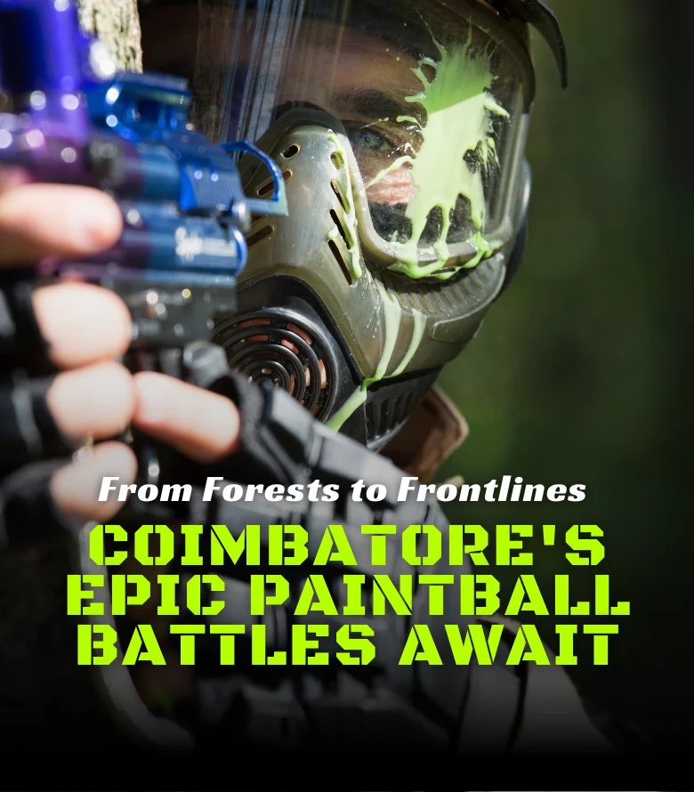 Paintball in Coimbatore Today’s offer Rs.350 ( 30 off)