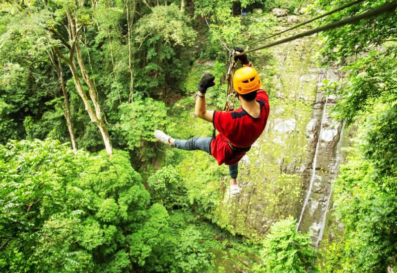 Zip Swing In Mussoorie