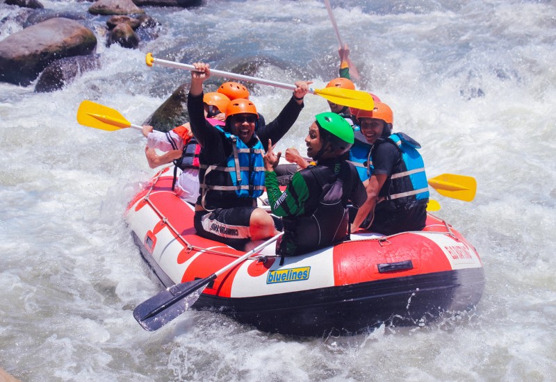 Rafting At Valpoi River In Goa