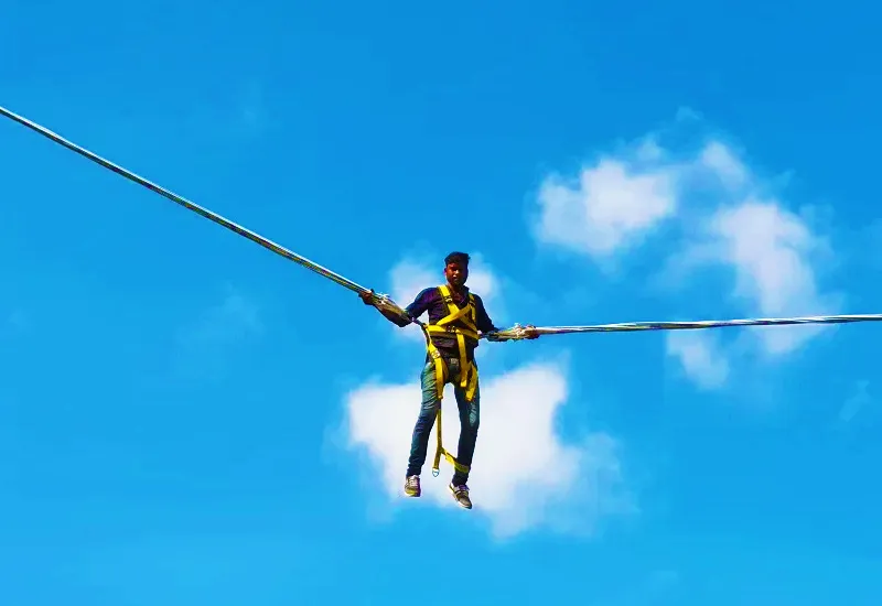 Bungee Trampoline at Vagamon