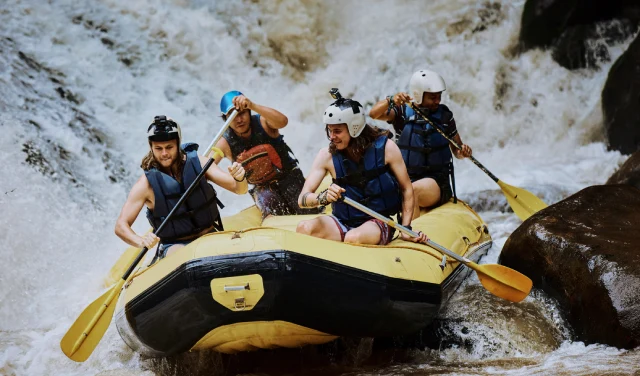 Camping In Rishikesh With River Rafting
