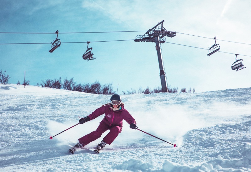 Skiing In Manali At Solang Valley