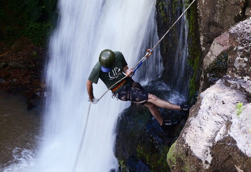 Rock Climbing and Rappelling in Mcleodganj