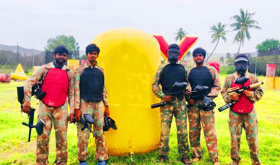 Paintball Chennai Today’s offer Rs.500 ( 23 off)